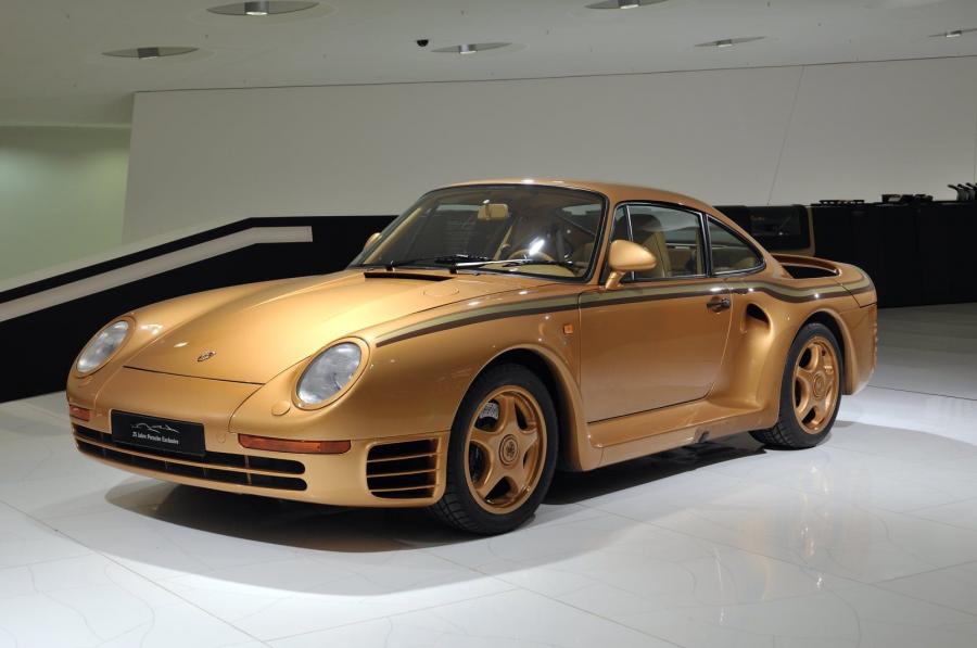  Porsche 959 Gold 1987 года  (фото 1 из 12)